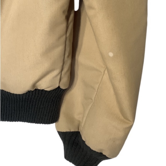 Vintage Weathercaster Tan Faux Fur Collar Jacket - Picture 6 of 10